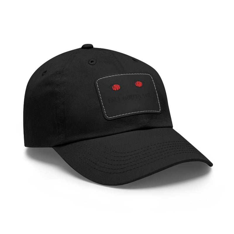Dad Hat with Leather Patch. I See God In You