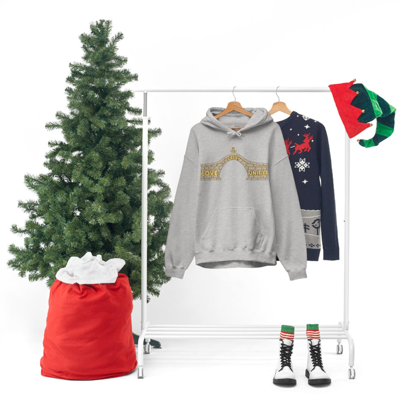 Unisex Heavy Blend Hooded Sweatshirt Love Is The Great Unifier