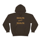 Unisex Heavy Blend Hooded Sweatshirt...Thank You For Loving Me...Yel