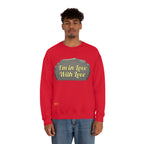 Unisex Heavy Blend Crewneck Sweatshirt In Love With Love