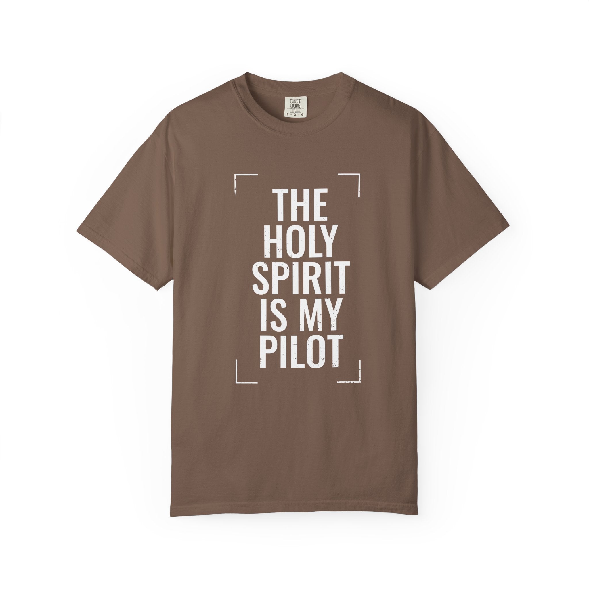 Holy Spirit Is My Pilot T-Shirt — Christian Faith Graphic Tee