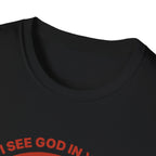 I See God In You Dove T-Shirt — Christian Faith Inspirational Tee