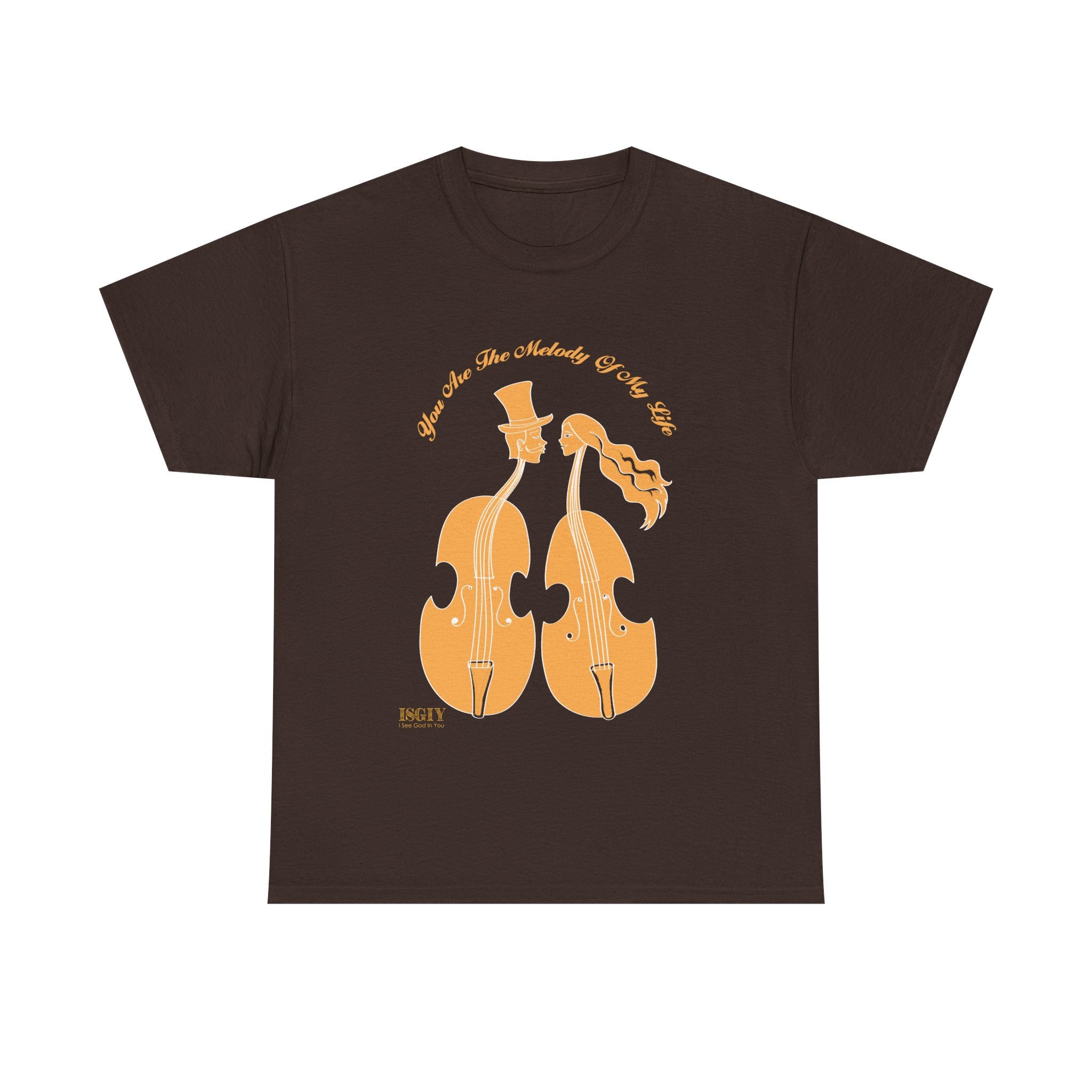 Unisex Heavy Cotton Tee...You Are The Melody Yel