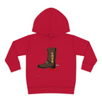 Toddler Pullover Fleece Hoodie Love Over Fear