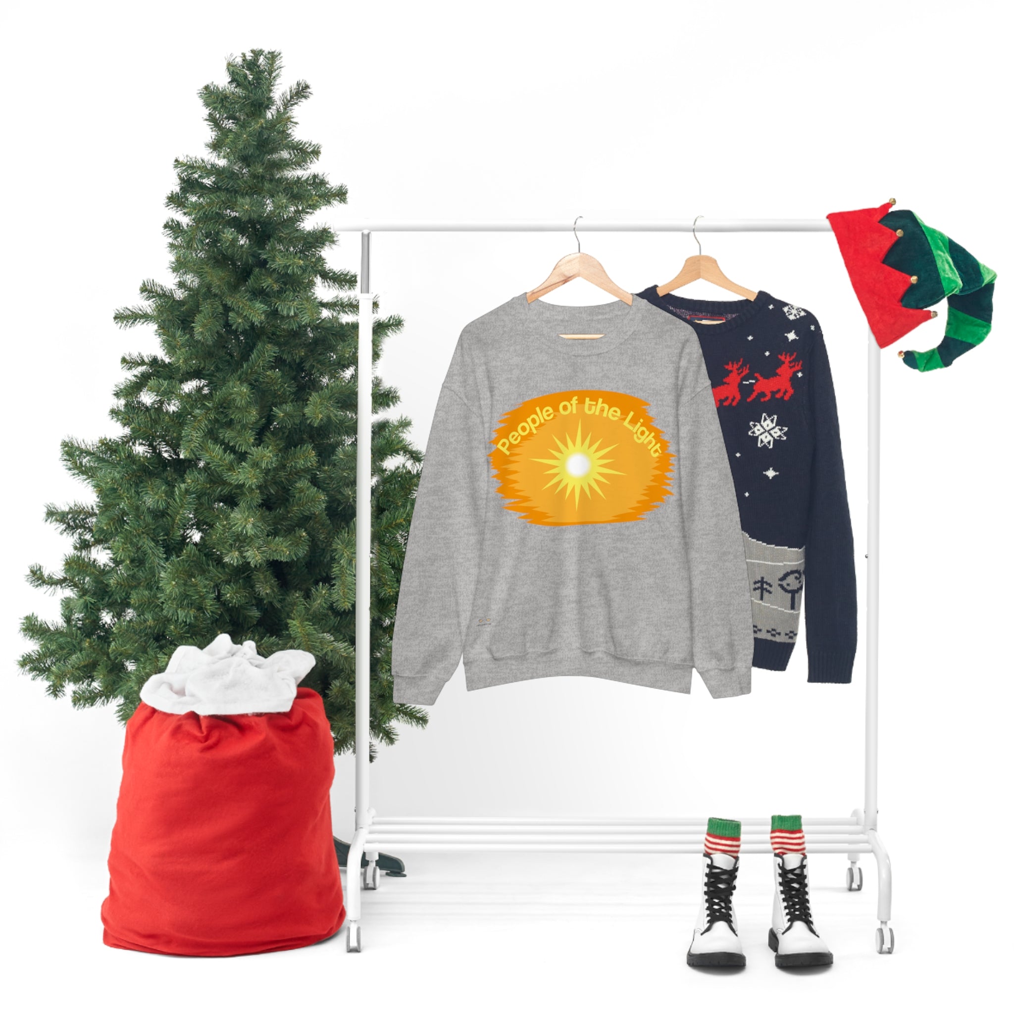 Unisex Heavy Blend Crewneck Sweatshirt People Of The Light