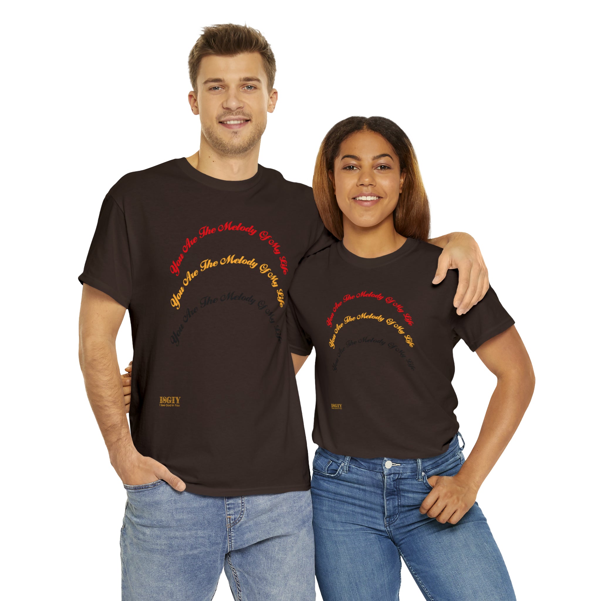 Unisex Heavy Cotton Tee...You Are The Melody multi