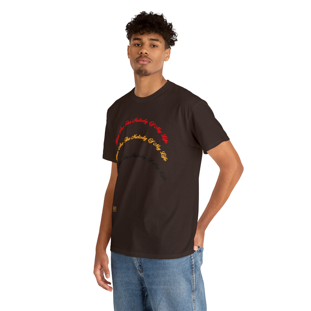 Unisex Heavy Cotton Tee...You Are The Melody multi