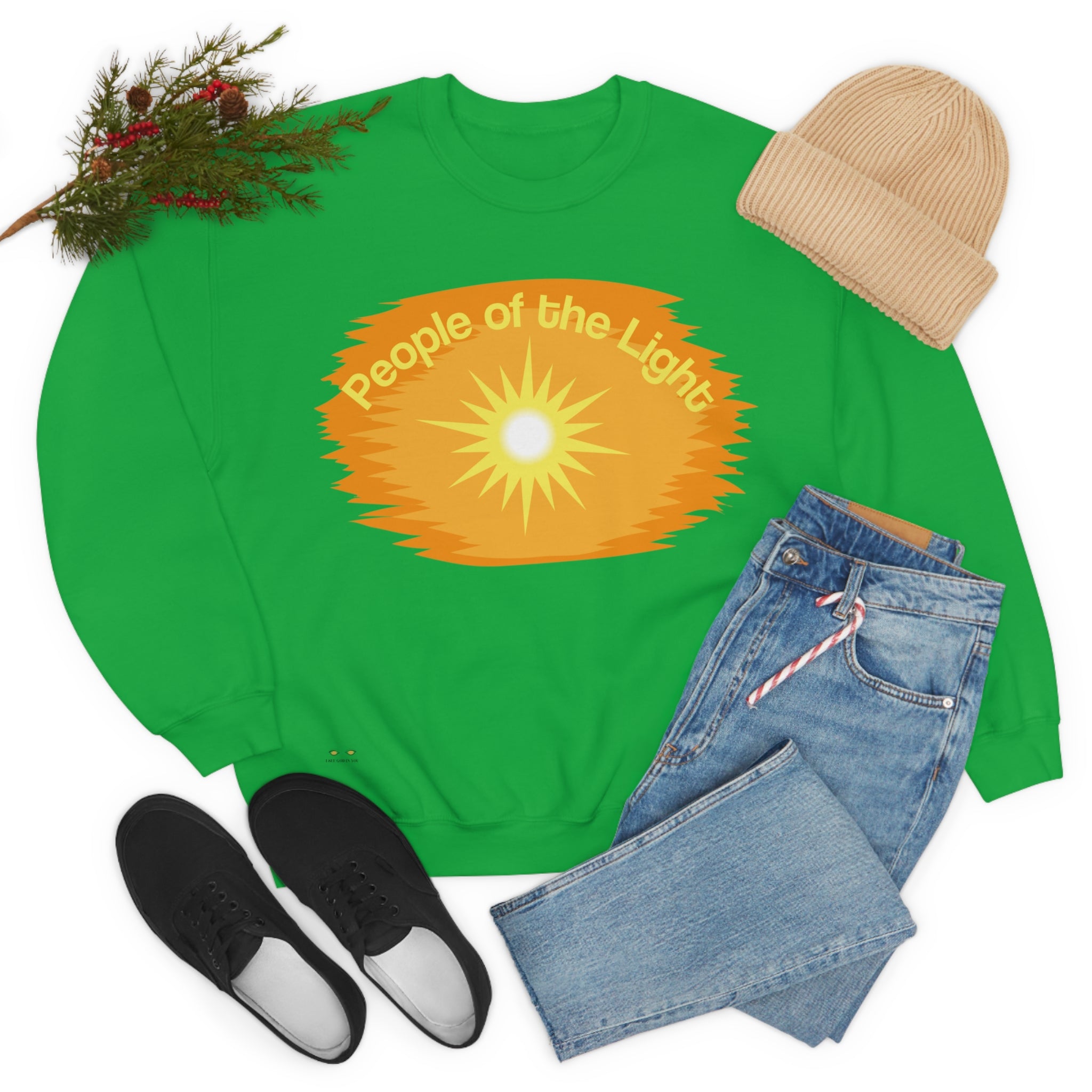 Unisex Heavy Blend Crewneck Sweatshirt People Of The Light