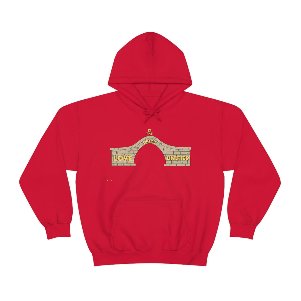 Unisex Heavy Blend Hooded Sweatshirt Love Is The Great Unifier