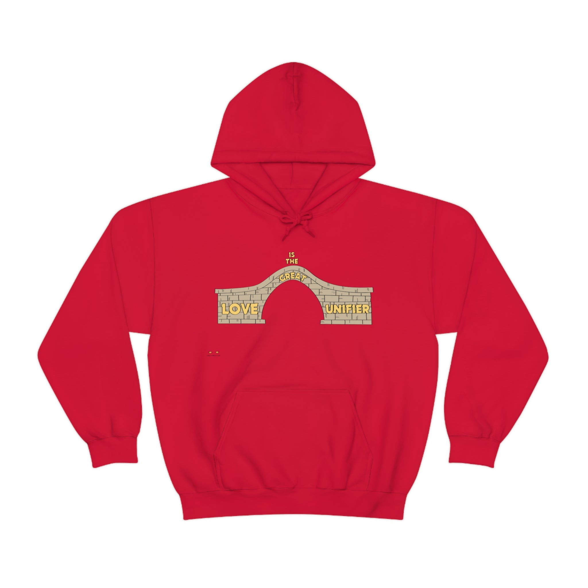Unisex Heavy Blend Hooded Sweatshirt Love Is The Great Unifier