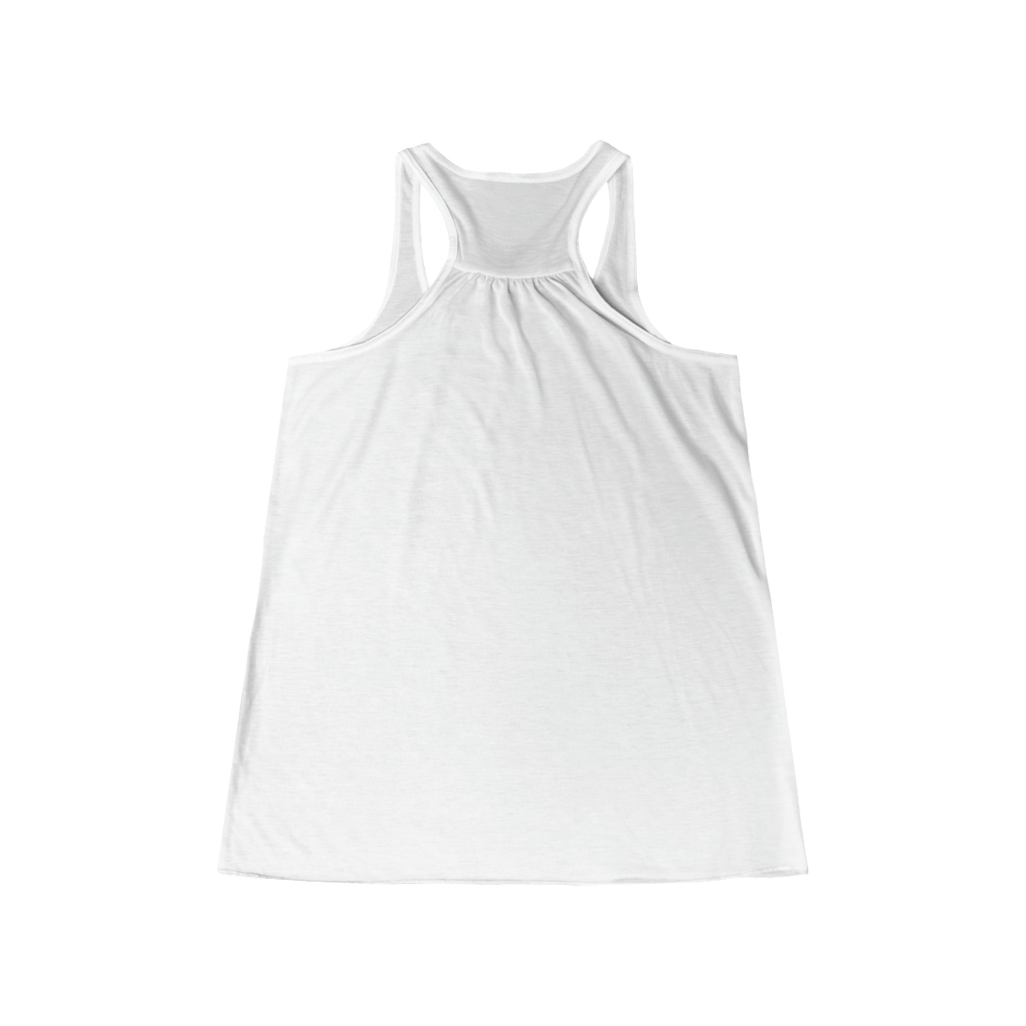 Copy of Women's Flowy Racerback Tank Sometimes My Music Is Silence