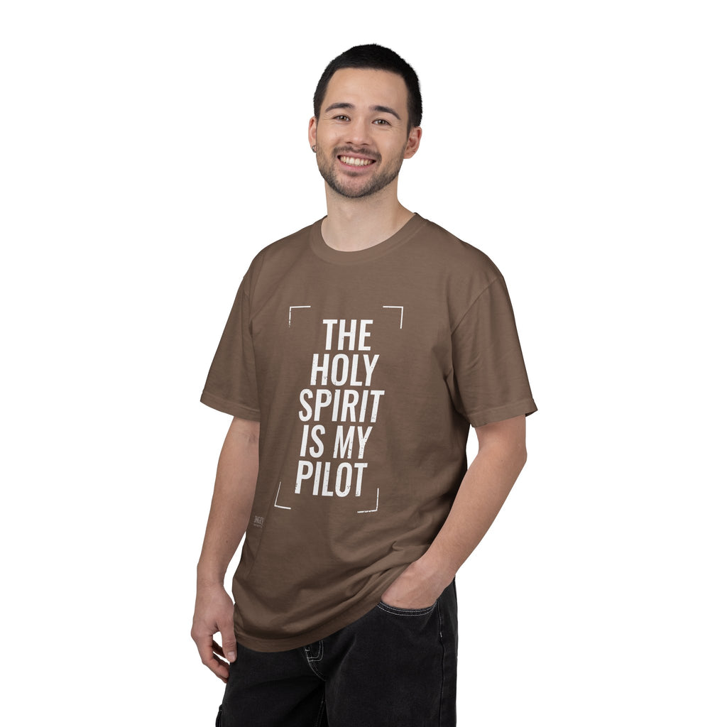 Holy Spirit Is My Pilot T-Shirt — Christian Faith Graphic Tee