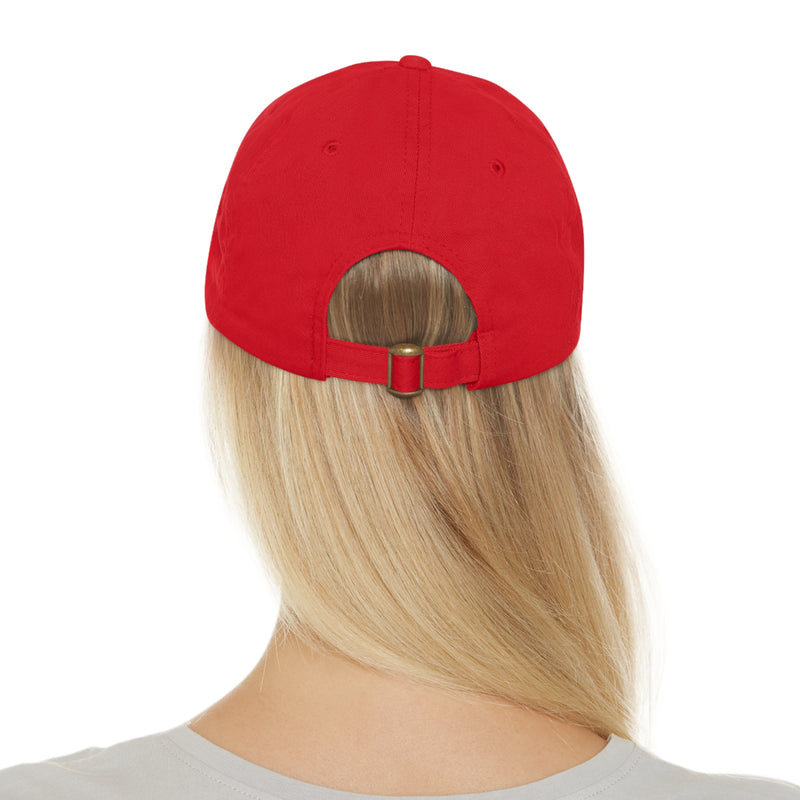 Dad Hat with Leather Patch. I See God In You