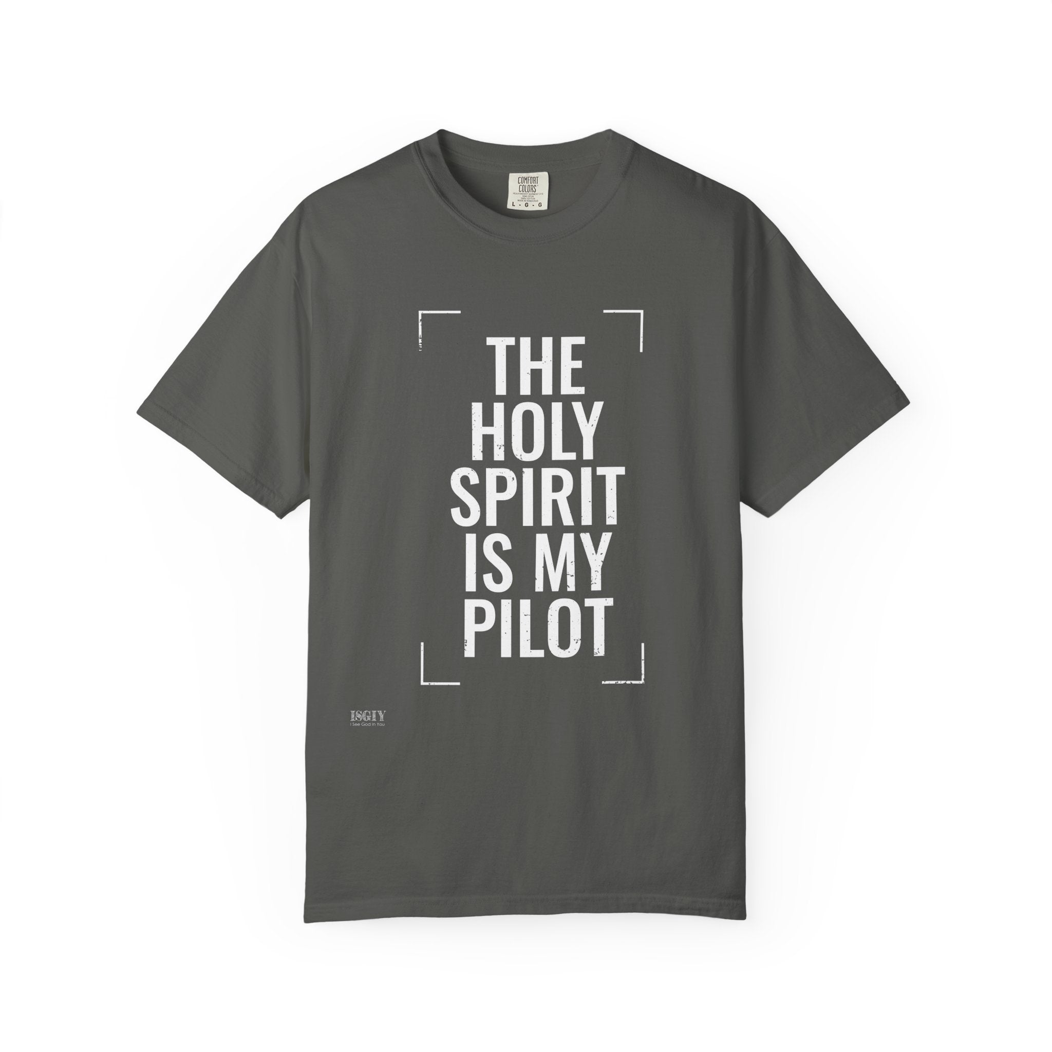 Holy Spirit Is My Pilot T-Shirt — Christian Faith Graphic Tee