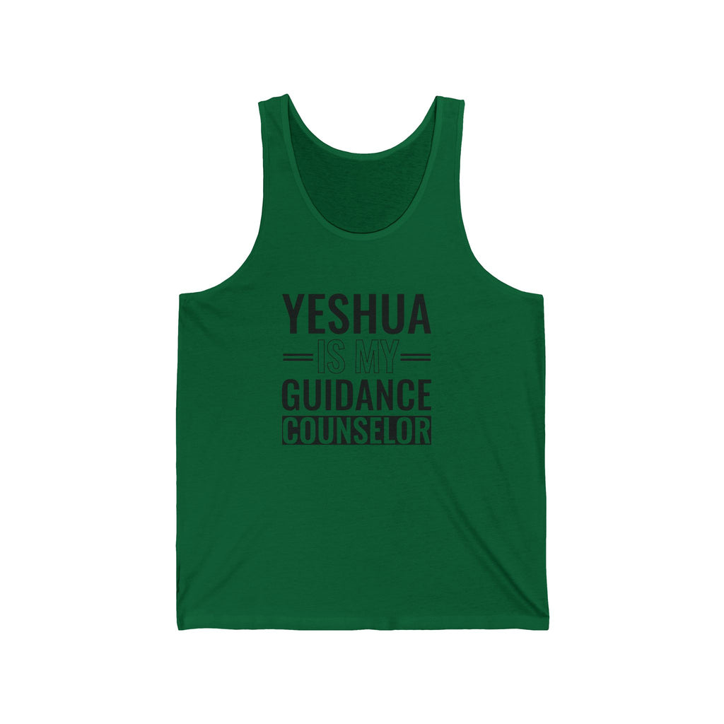 Yeshua Is My Guidance Counselor Tank — Christian Faith Inspirational Tank Top