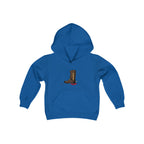 Youth Heavy Blend Hooded Sweatshirt Love Over Fear