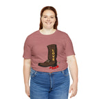 Unisex Jersey Short Sleeve Tee. Love Over Fear