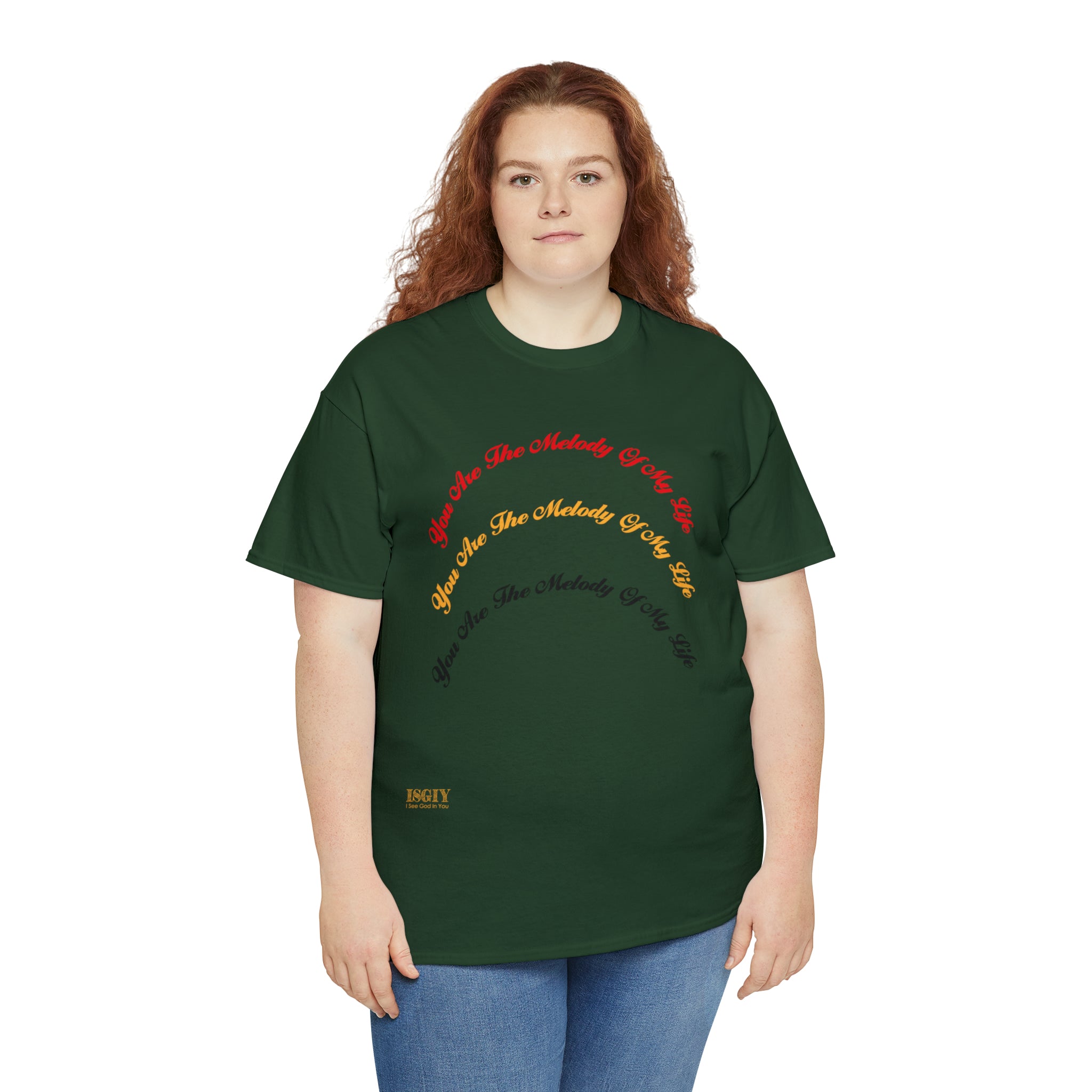 Unisex Heavy Cotton Tee...You Are The Melody multi
