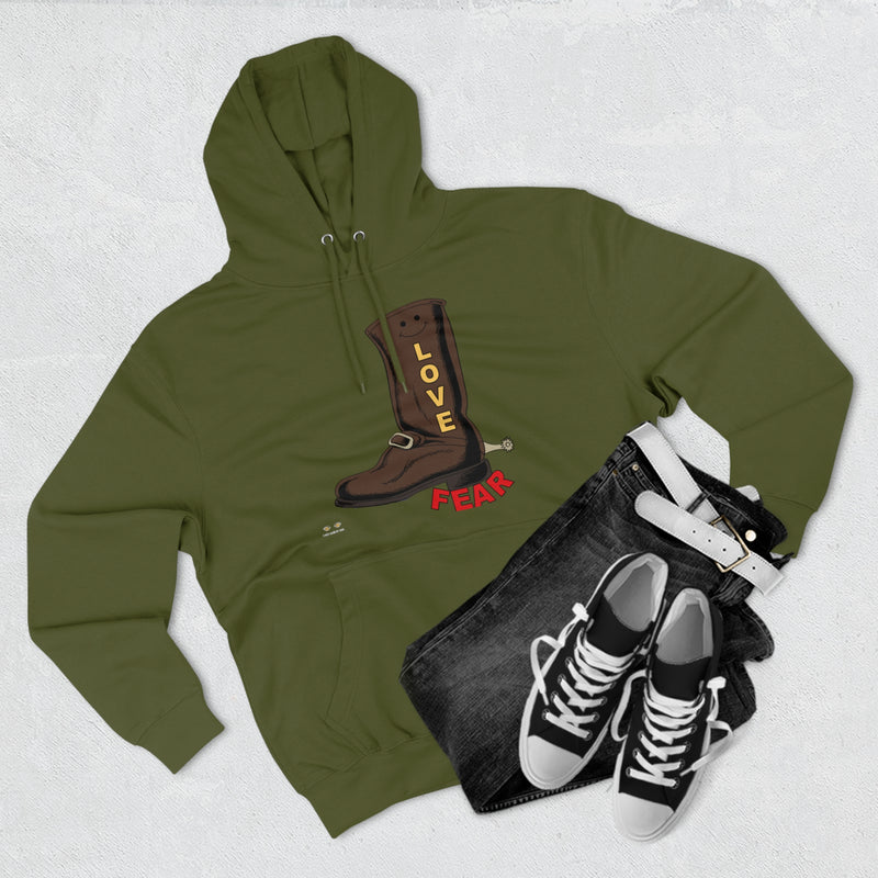Copy of Unisex Premium Pullover Hoodie...Love Over Fear