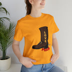 Unisex Jersey Short Sleeve Tee. Love Over Fear