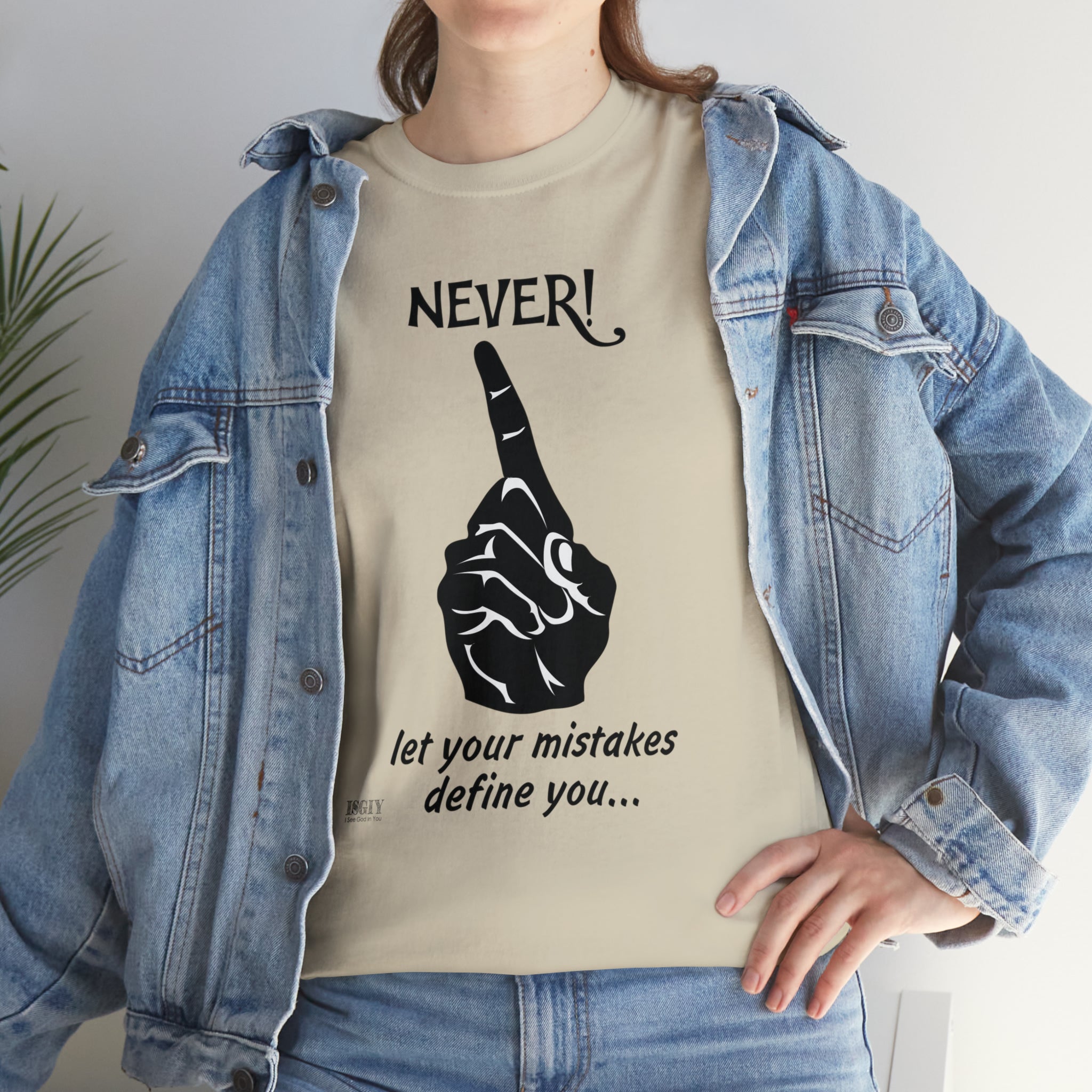 Never Let Your Mistakes Define You