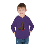 Toddler Pullover Fleece Hoodie Love Over Fear