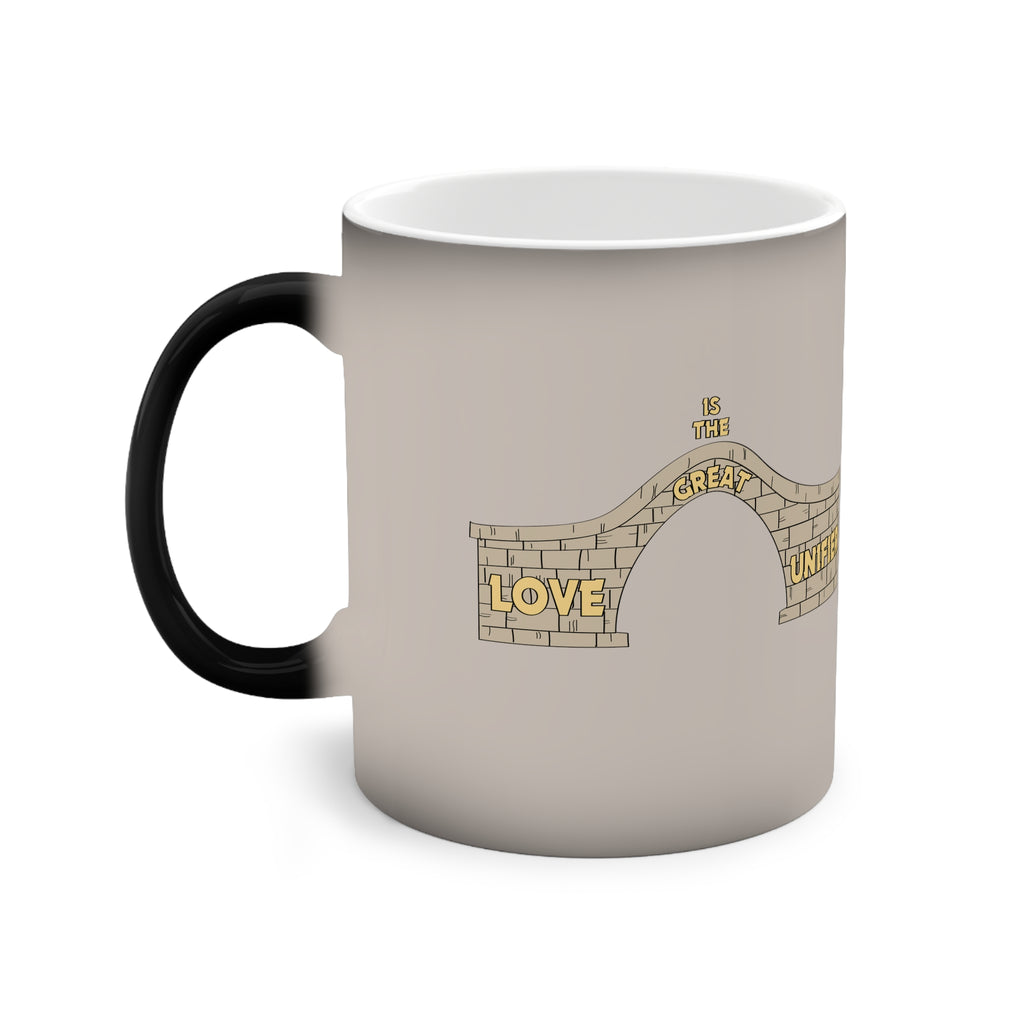 Color-Changing Mug, 11oz. Love Is The Great Unifier