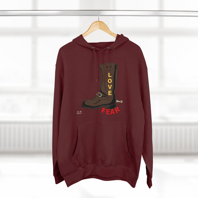 Copy of Unisex Premium Pullover Hoodie...Love Over Fear