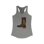 Racerback Tank Love Over Fear Slim Fit Top