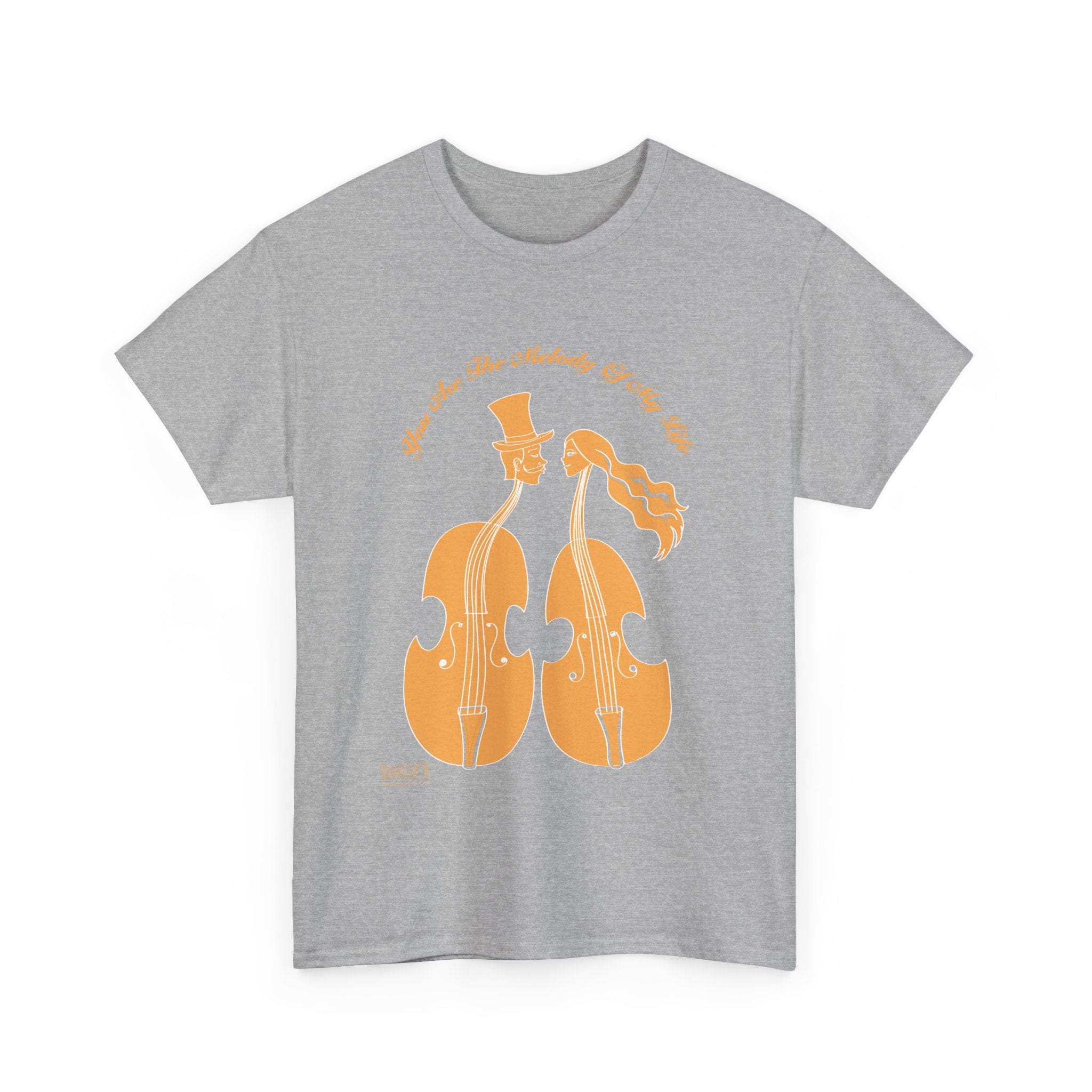 Unisex Heavy Cotton Tee...You Are The Melody Yel