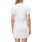 All Over Print T-Shirt Dress Thank You for Loving me