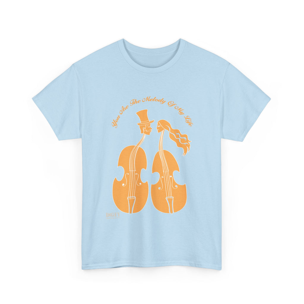 Unisex Heavy Cotton Tee...You Are The Melody Yel