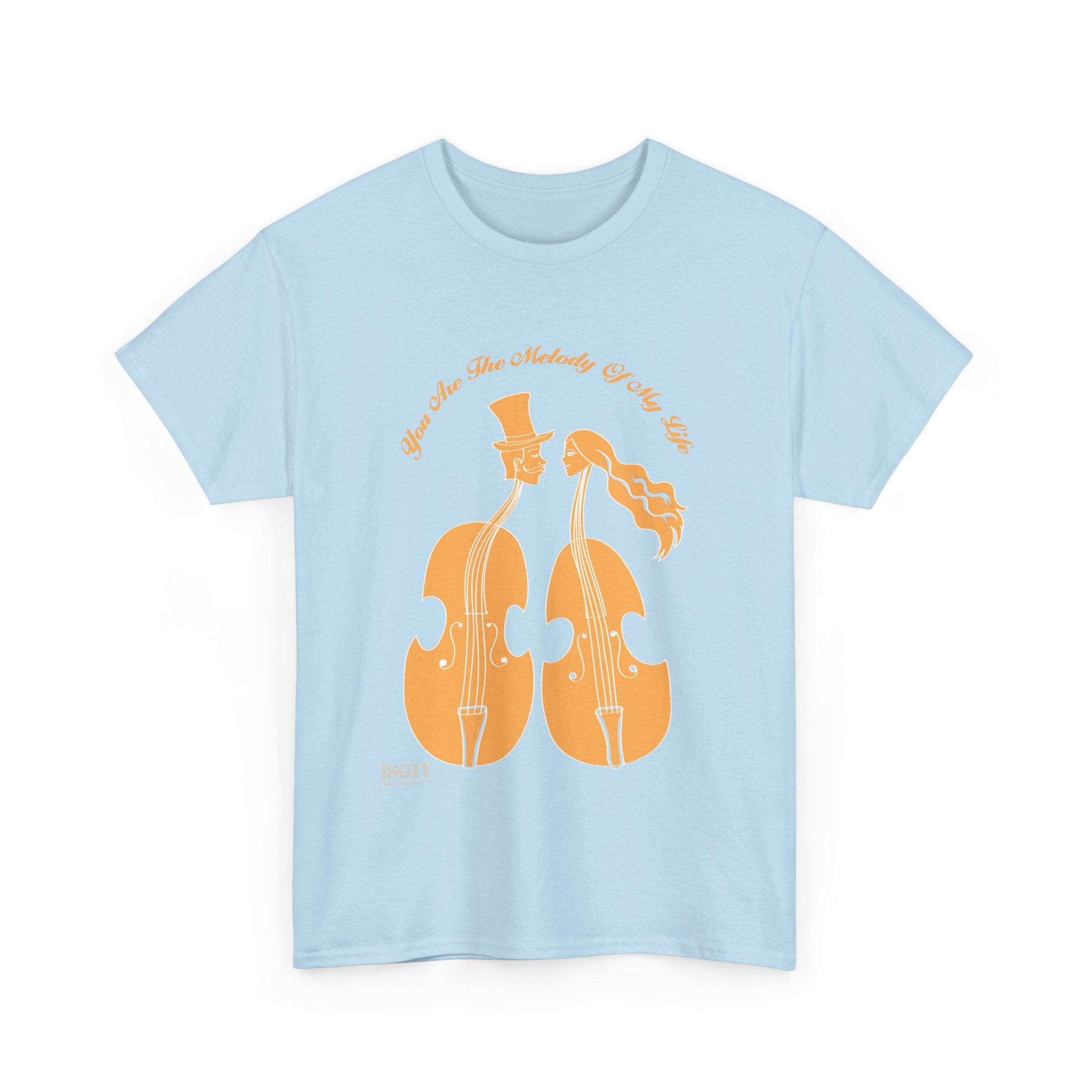 Unisex Heavy Cotton Tee...You Are The Melody Yel