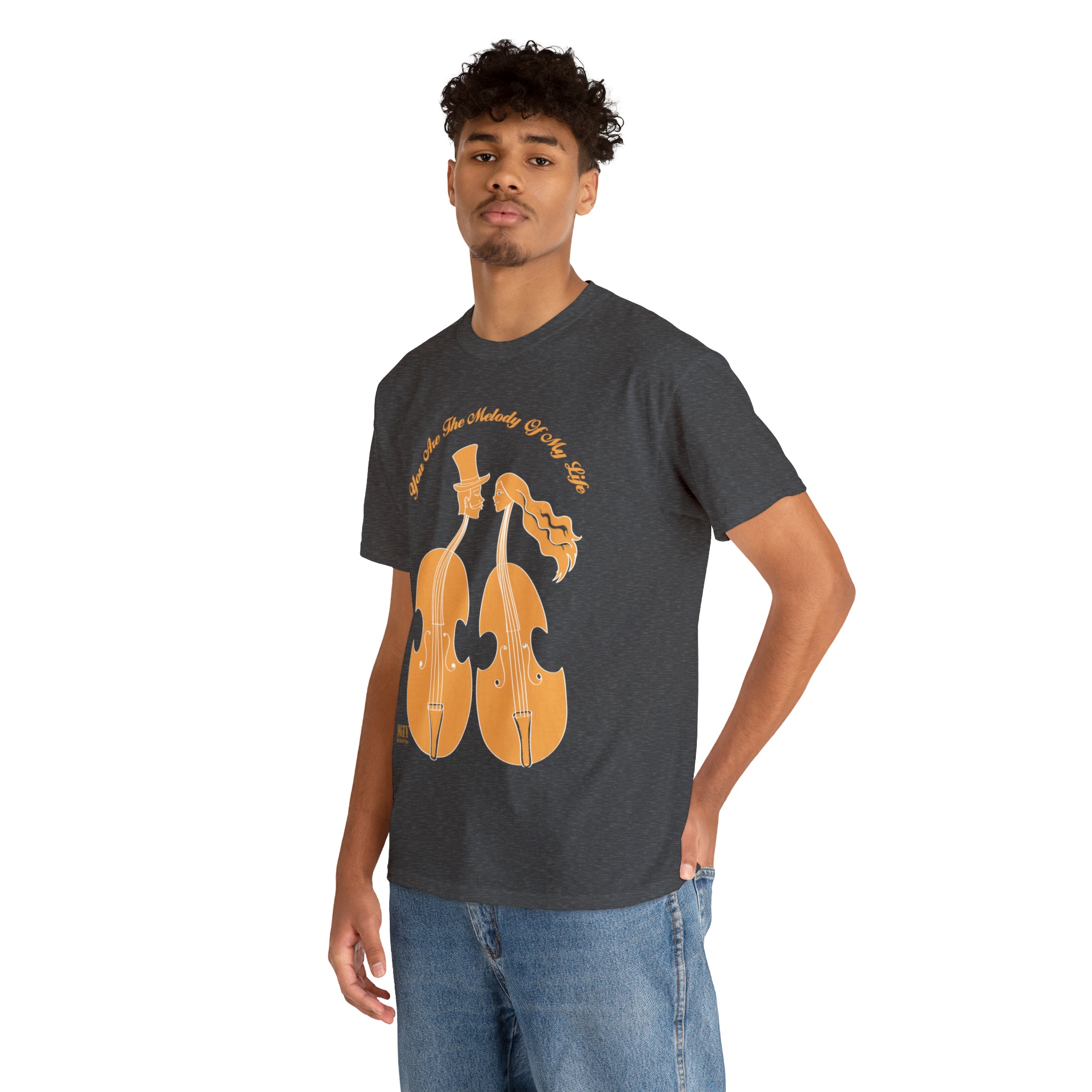 Copy of Unisex Heavy Cotton Tee...You Are The Melody Yel
