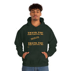 Unisex Heavy Blend Hooded Sweatshirt...Thank You For Loving Me...Yel