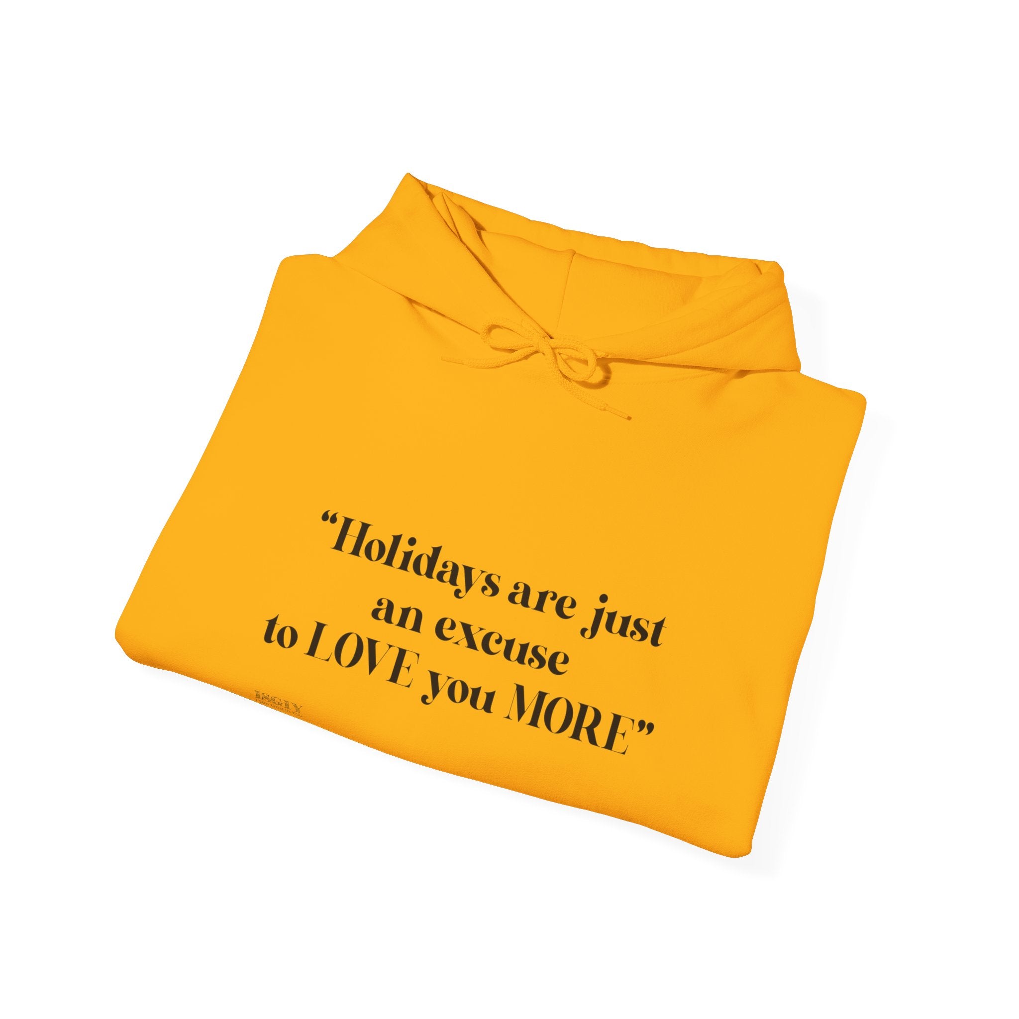 Love More Unisex Hooded Sweatshirt
