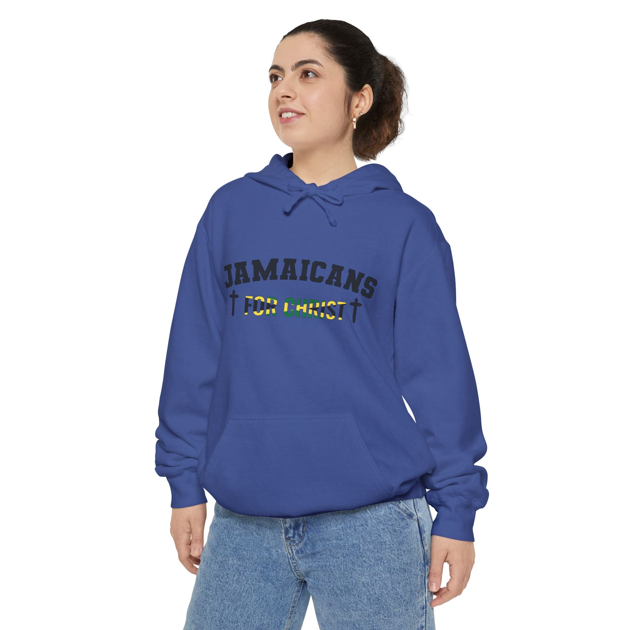 Jamaicans For Christ Hoodie — Faith-Based Jamaican Pride Pullover