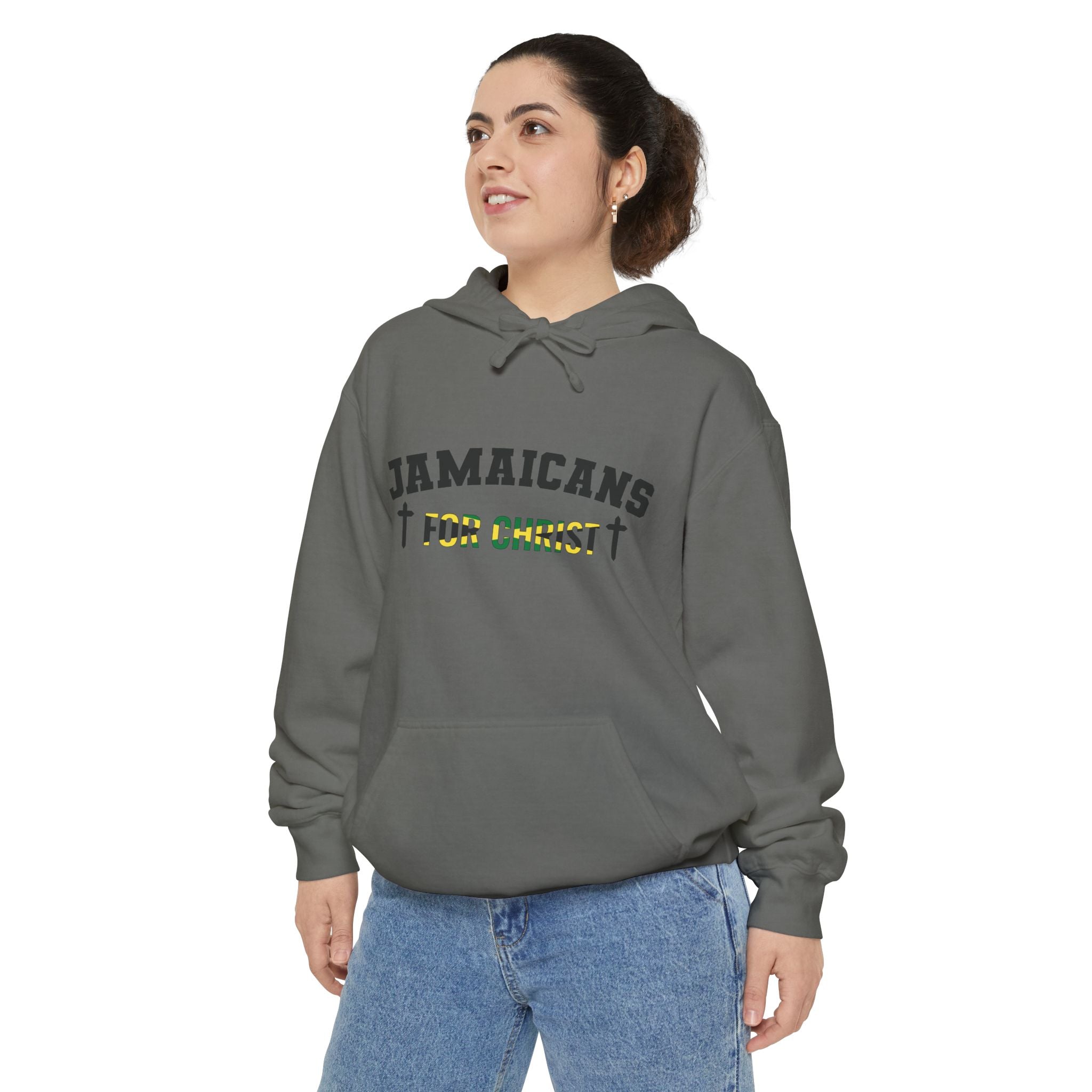 Jamaicans For Christ Hoodie — Faith-Based Jamaican Pride Pullover