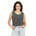 Sometimes God Answers By Not Answering Christian Tank Top