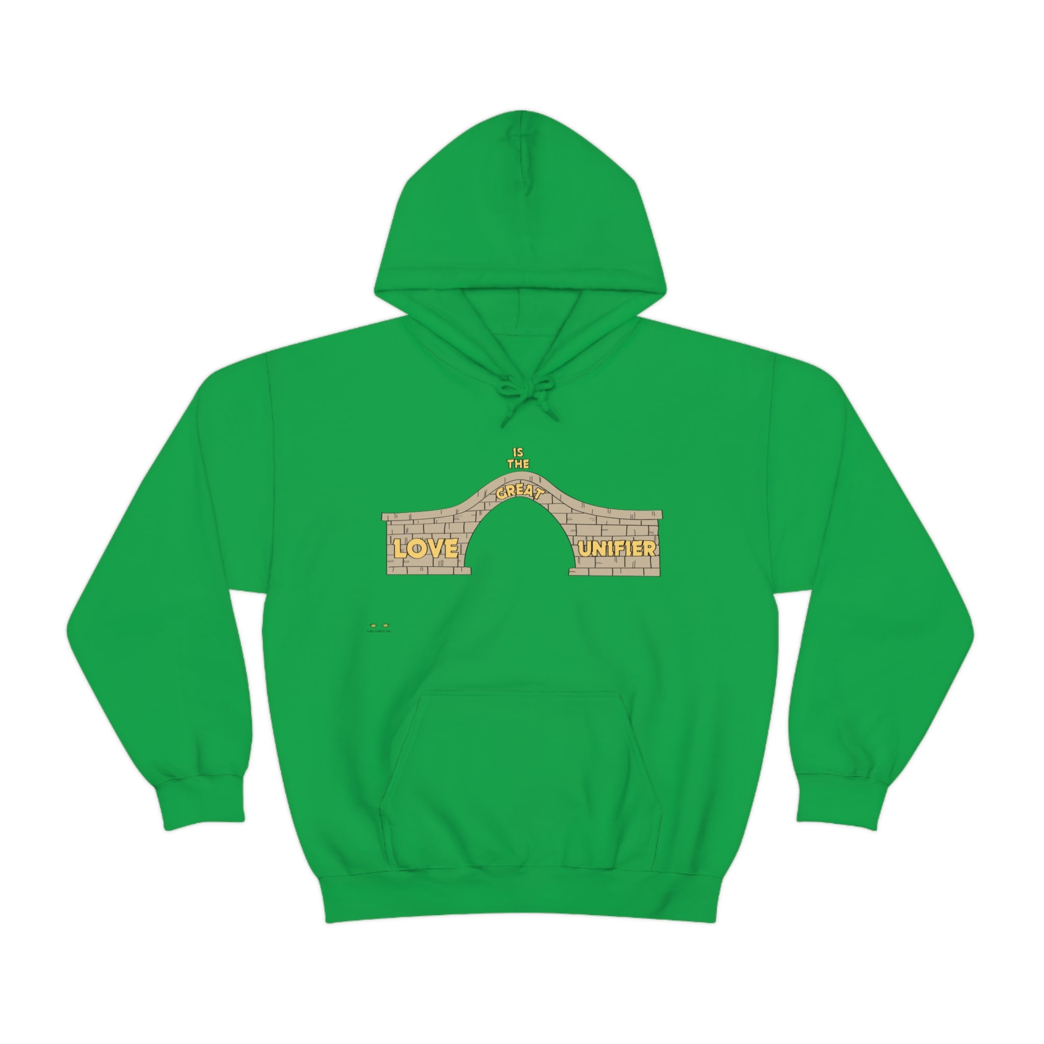 Unisex Heavy Blend Hooded Sweatshirt Love Is The Great Unifier