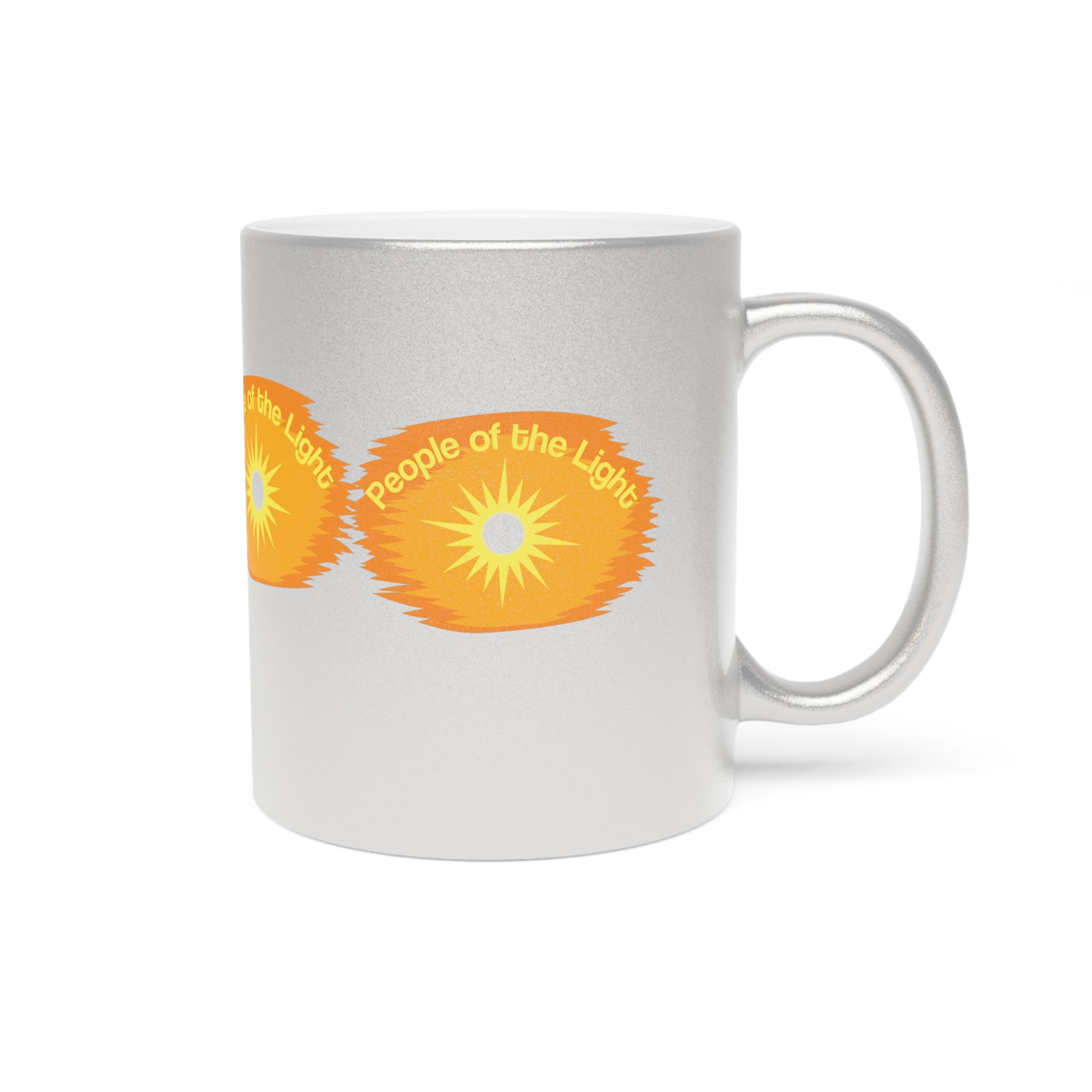 Metallic Mug (SilverGold) People Of The Light