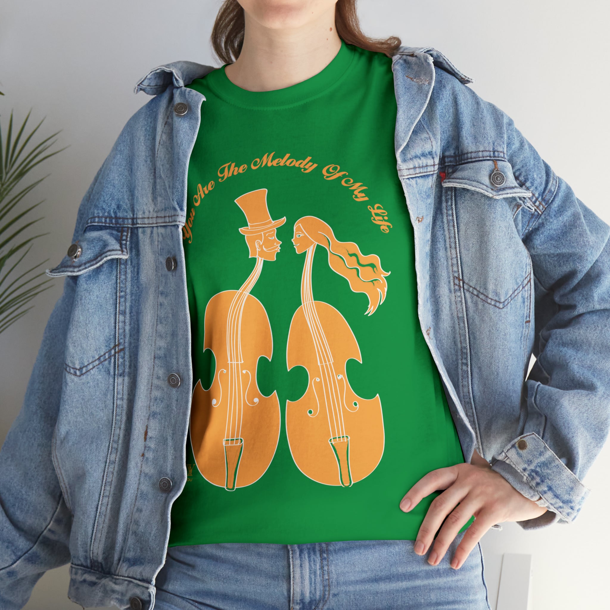 Copy of Unisex Heavy Cotton Tee...You Are The Melody Yel
