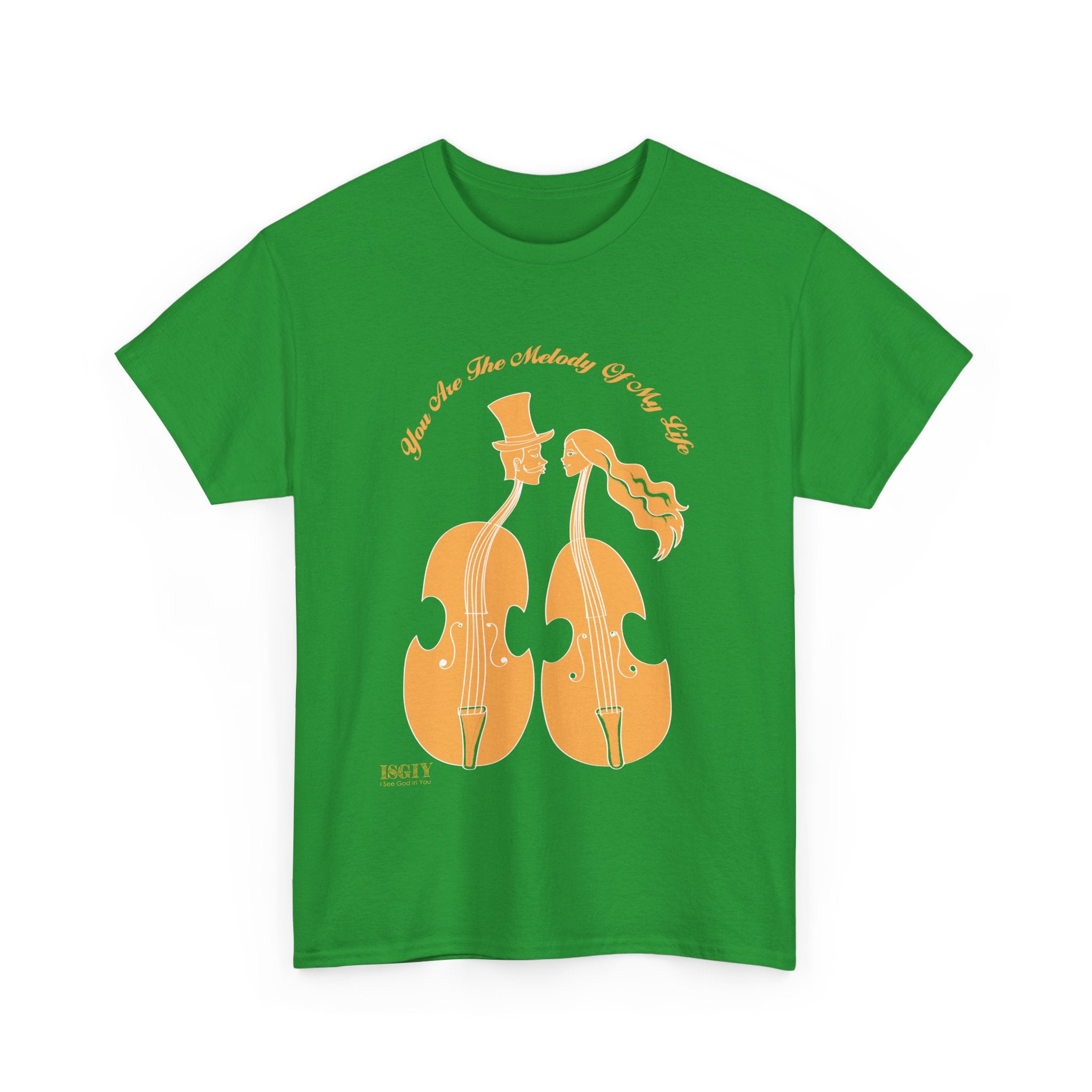 Unisex Heavy Cotton Tee...You Are The Melody Yel