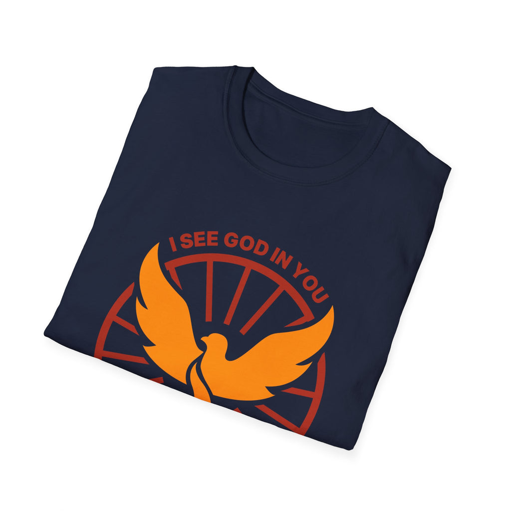 I See God In You Dove T-Shirt — Christian Faith Inspirational Tee