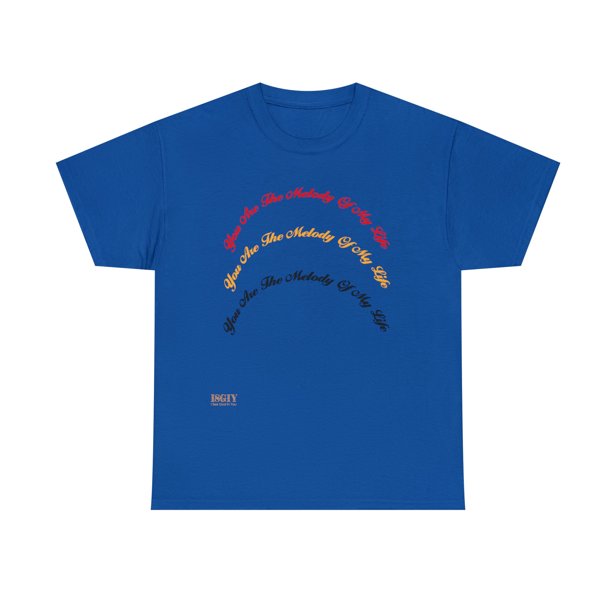 Unisex Heavy Cotton Tee...You Are The Melody multi