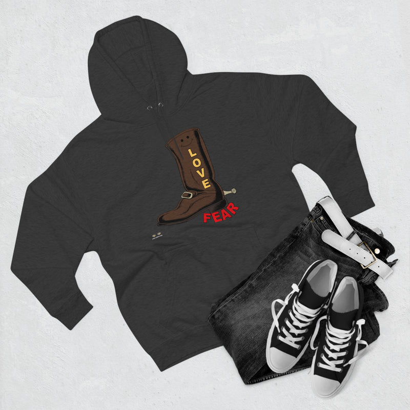 Copy of Unisex Premium Pullover Hoodie...Love Over Fear
