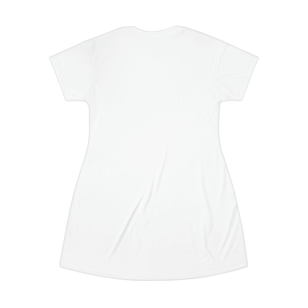 All Over Print T-Shirt Dress..Thank You for Loving me