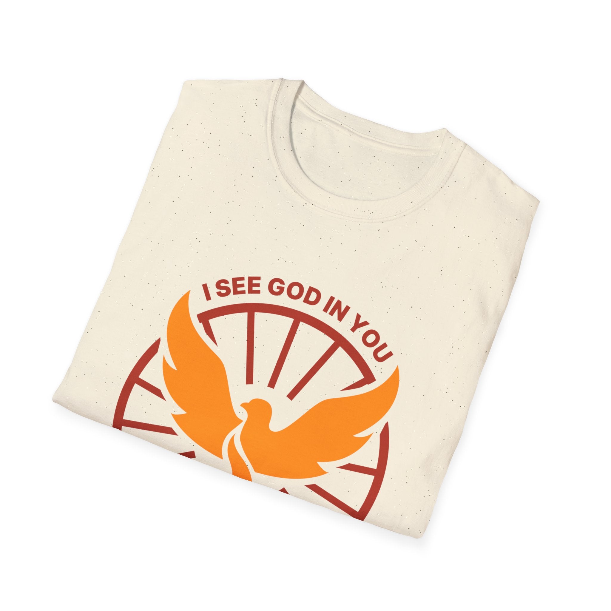 I See God In You Dove T-Shirt — Christian Faith Inspirational Tee