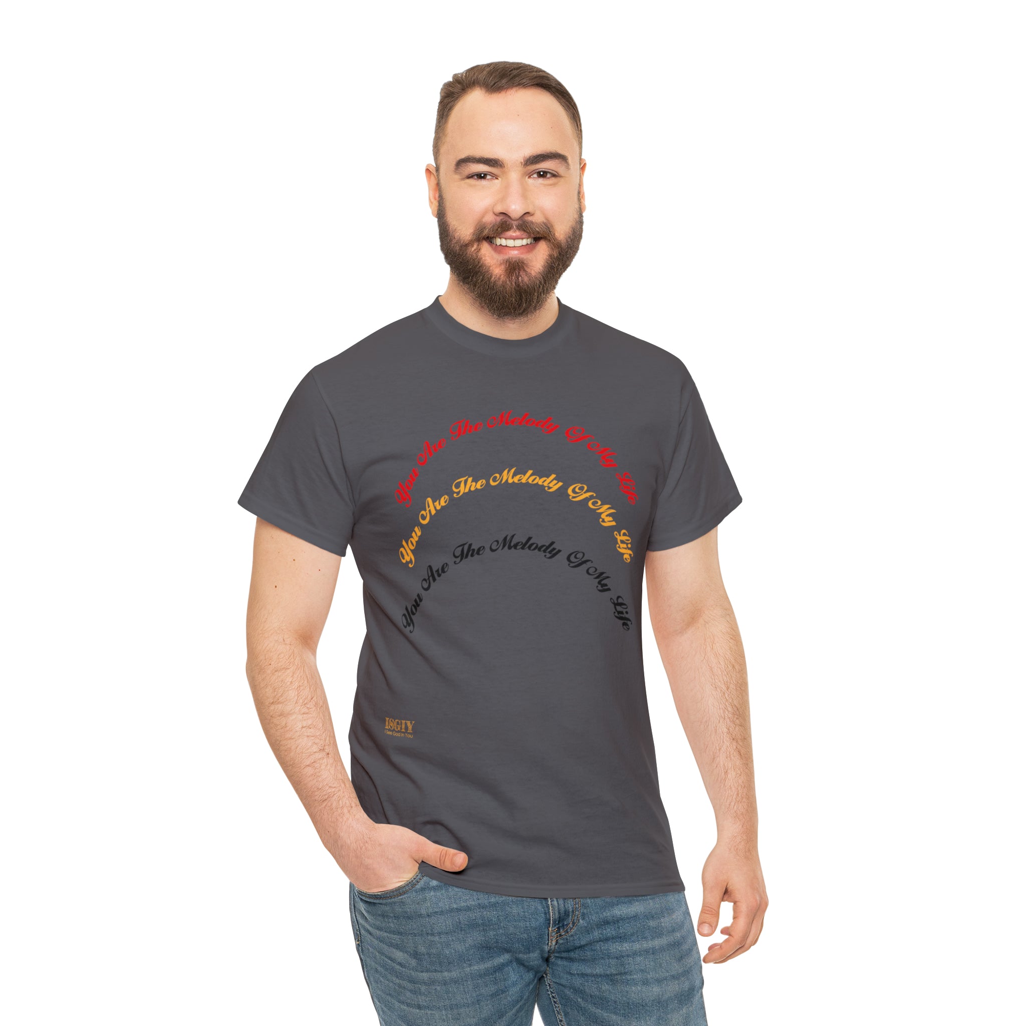 Unisex Heavy Cotton Tee...You Are The Melody multi