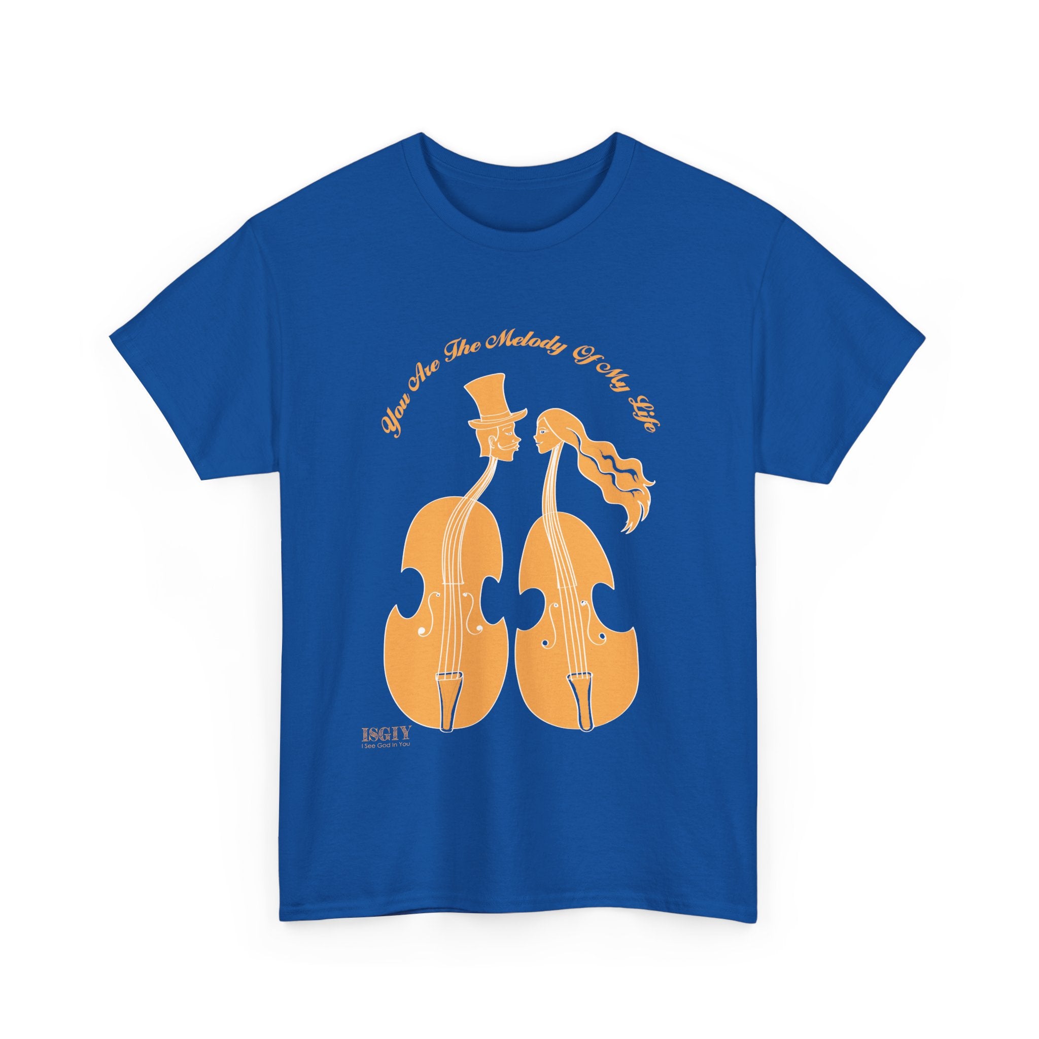Unisex Heavy Cotton Tee...You Are The Melody Yel